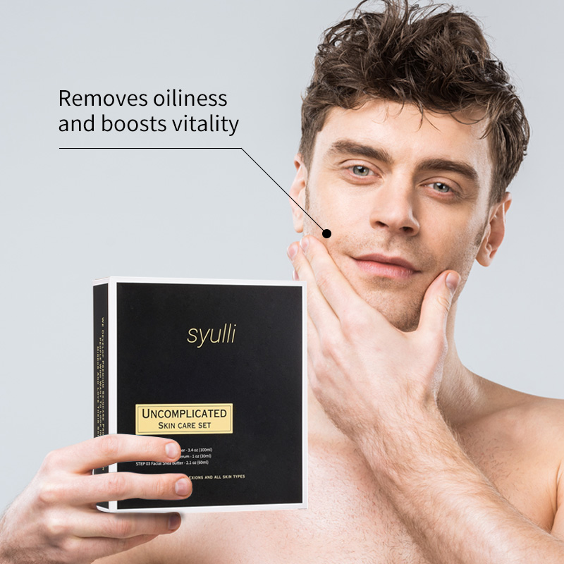 Syulli 男士简单护肤套装 - 3 件