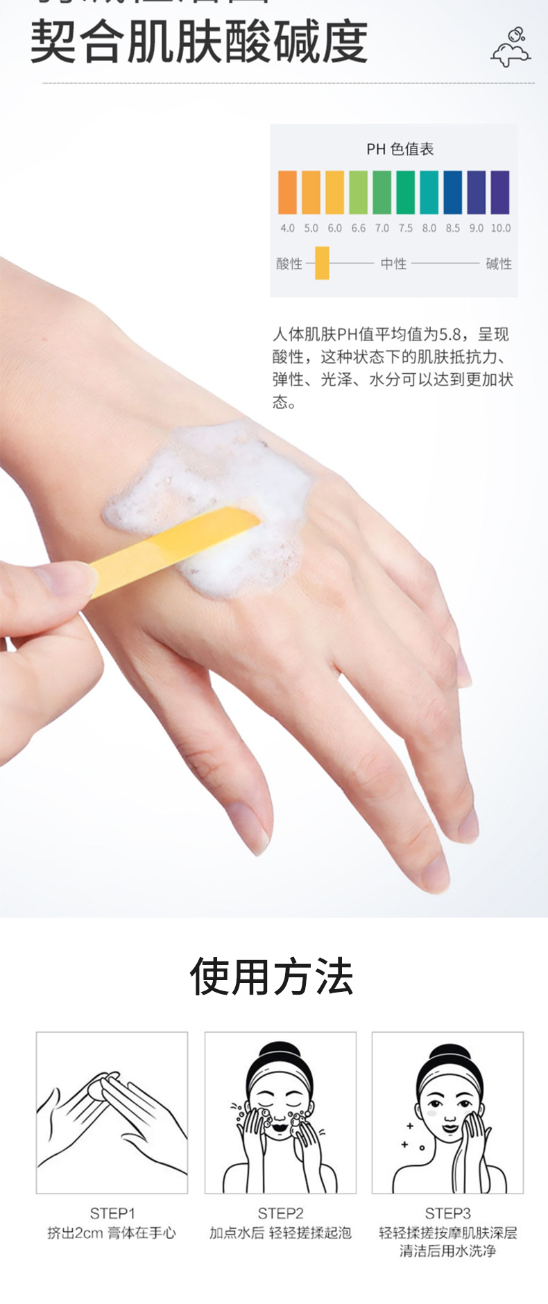 芯净焕肤洁面乳详情页_04